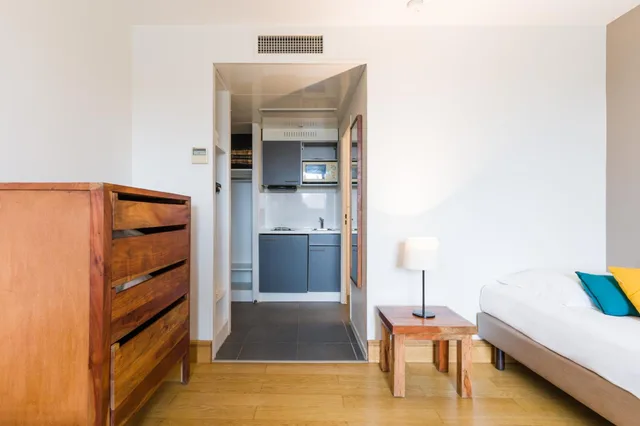 غرفة ثلاثية بسرير مزدوج وسرير فردي، Aparthotel Victoria Garden Bordeaux Center 4/7