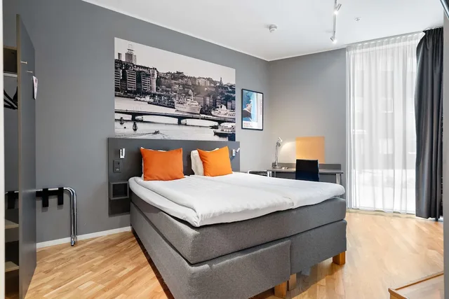 غرفة عائلية بسريرين منفصلين وسرير بطابقين، Aiden by Best Western Stockholm Arlanda Airport 1/5