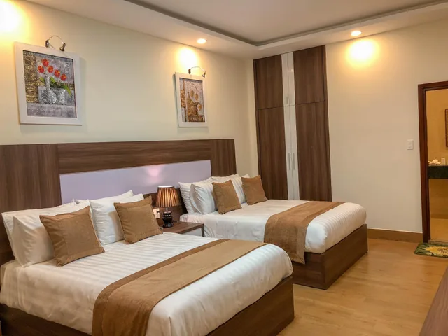 غرفة ديلوكس بسريرين منفصلين بشرفة، Hana Dalat Hotel 1/2