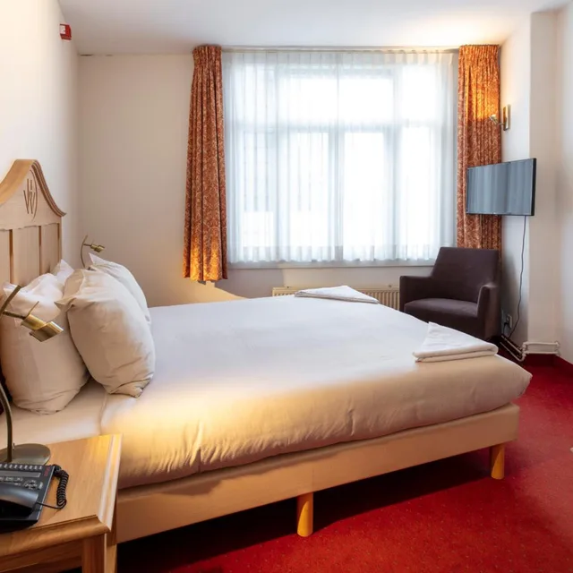 غرفة صغيرة مزدوجة، Amsterdam Wiechmann Hotel 1/10