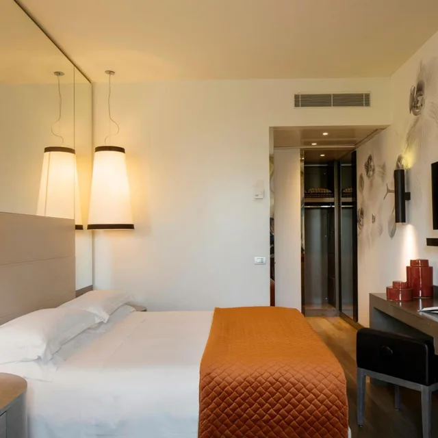 غرفة ديلوكس بسرير كينج، Starhotels E.C.Ho. 3/6