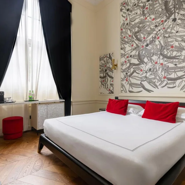 غرفة كلاسيكية بسرير مزدوج، Roma Luxus Hotel 2/5