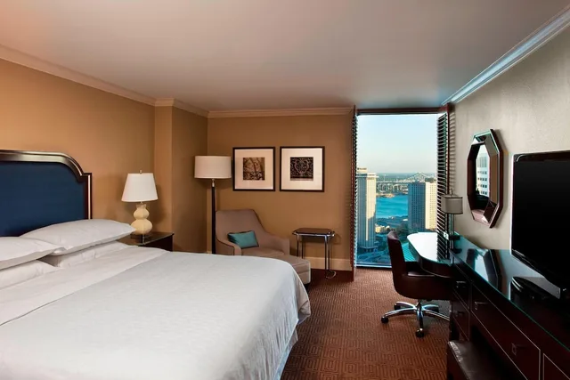 غرفة ديلوكس بسرير كينج بإطلالة على المدينة لذوي الإعاقة، Sheraton New Orleans Hotel 2/3