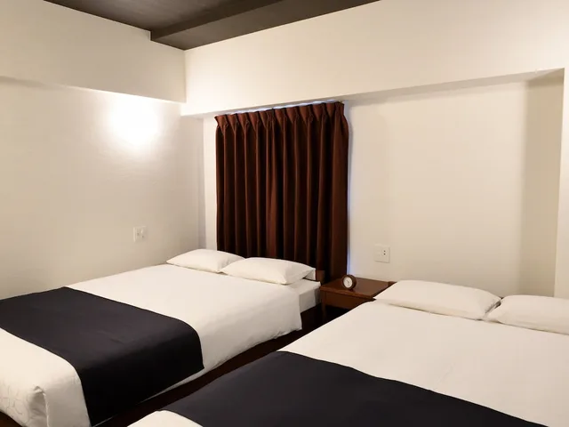 غرفة غراند بسريرين مزدوجين، Amistad Hotel Fukuoka 1/2
