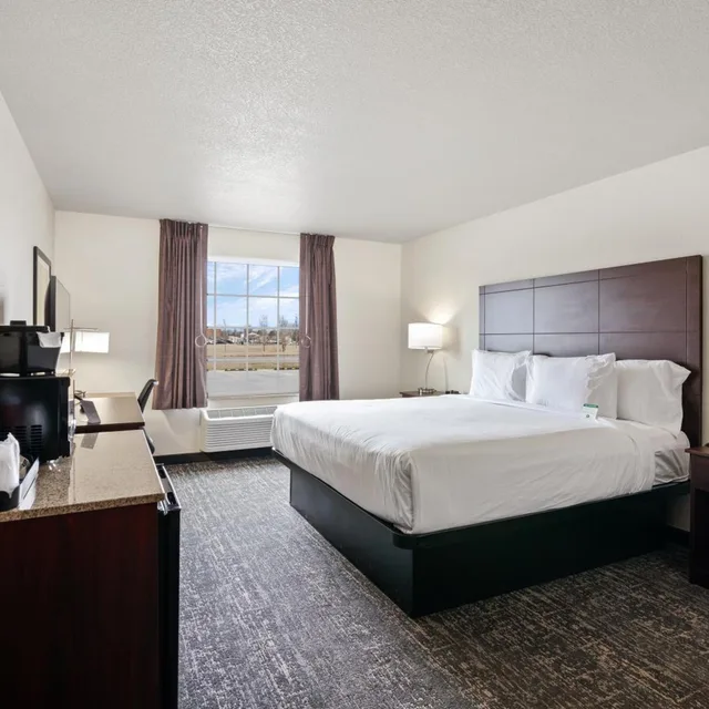غرفة بسرير مزدوج، Cobblestone Inn & Suites - Yuma 4/9