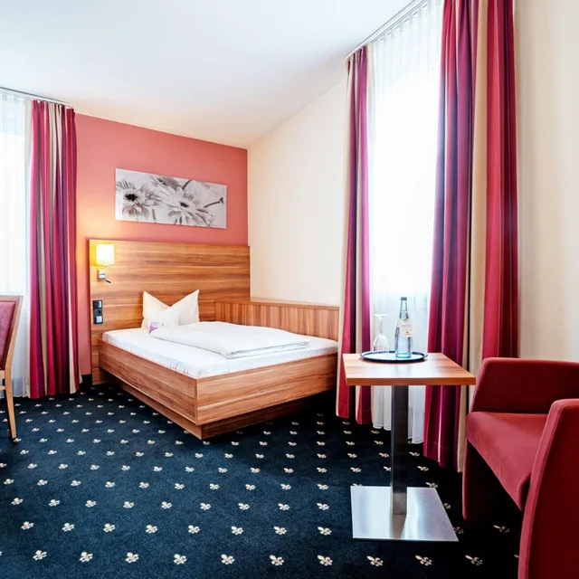 غرفة مفردة كبيرة، Hotel Panorama Heidelberg 1/3