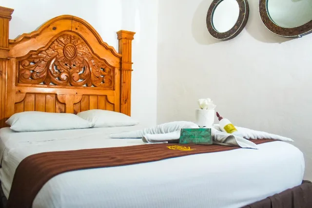 غرفة عائلية بسريرين مزدوجين بإطلالة على المسبح، Hotel Palacio Canton 2/10