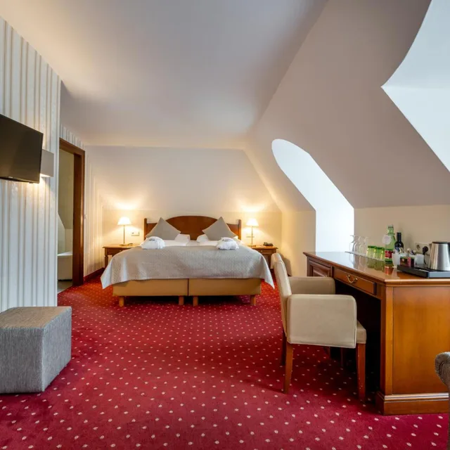 غرفة عائلية بسرير كينج، Am Mirabellplatz Hotel 4/10