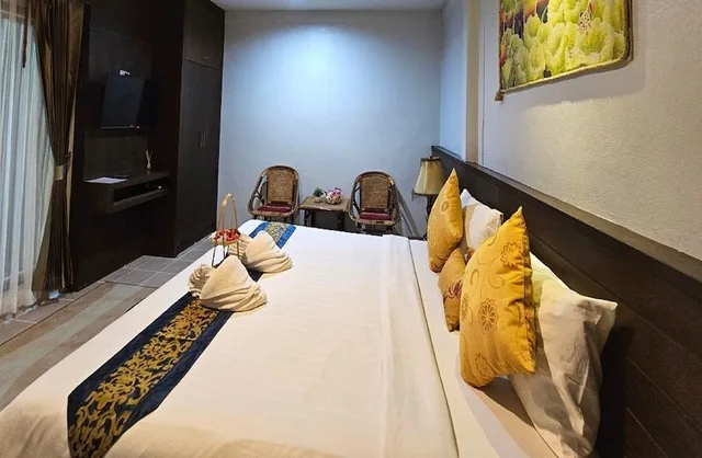 Deluxe, King Bed, Beach Front، Lanta Nice Beach Resort 4/9