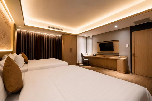 غرفة عائلية، Orchardz Hotel Industri 1/6
