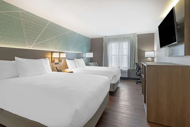 غرفة قياسية بسريرين مزدوجين، Comfort Inn South Portland Airport 1/7