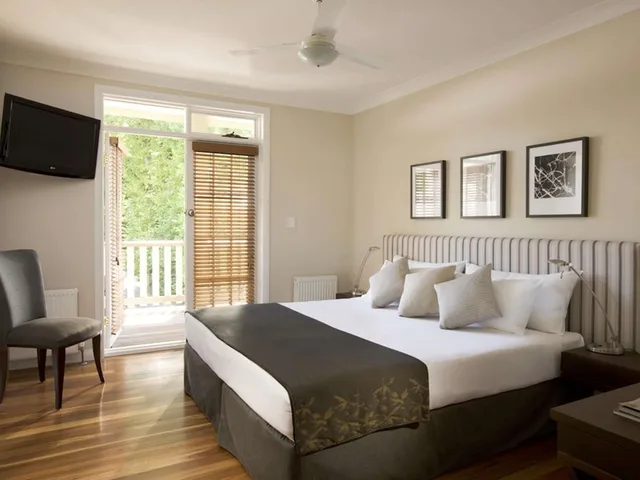 غرفة بسرير كينج بشرفة، Peppers Craigieburn Bowral 1/7