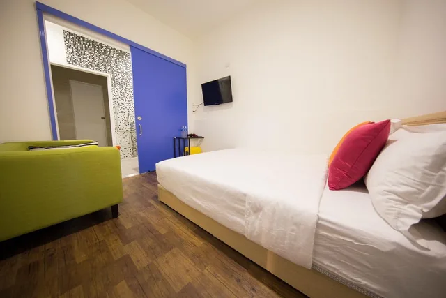 غرفة بسرير مزدوج لذوي الإعاقة، Sleep Box Hostel 1/1