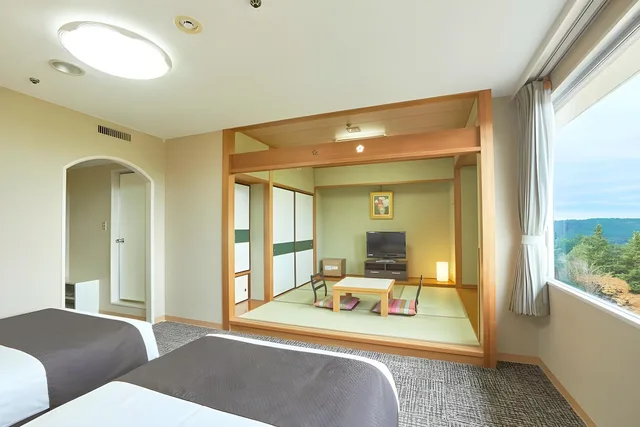 غرفة يابانية غربية بحوض استحمام، Kamenoi Hotel Kitsuregawa (ex Kanpo No Yado Tochigi Kituregawa Onnsen) 2/2