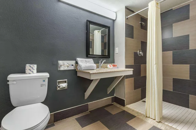 غرفة بسرير كينج للمدخنين لذوي الإعاقة، Econo Lodge Rock Hill Northeast 2/2