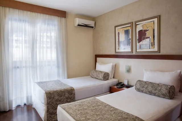 جناح سوبيريور بسريرين منفصلين مع أريكة، Metropolitan Hotel Brasilia HB 2/3