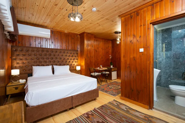غرفة اقتصادية بسرير مزدوج، Wonder Wood Hotel 2/5