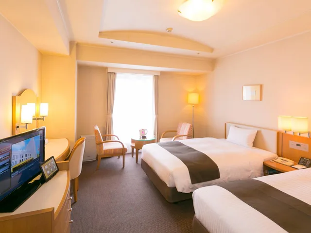 غرفة بسريرين منفصلين، Rembrandt Hotel Atsugi 2/3