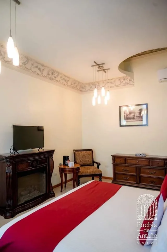 جناح غراند بسرير كينج، Puebla De Antano Hotel 3/10