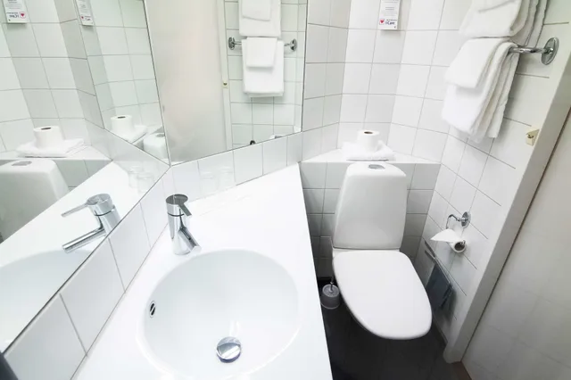 غرفة قياسية بسريرين منفصلين وسرير بطابقين يُسمح فيها بالحيوانات الأليفة، Best Western Eurostop Orebro 6/6