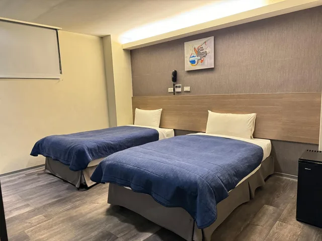 غرفة بسريرين منفصلين لذوي الإعاقة، Bulowan Hotel 1/1