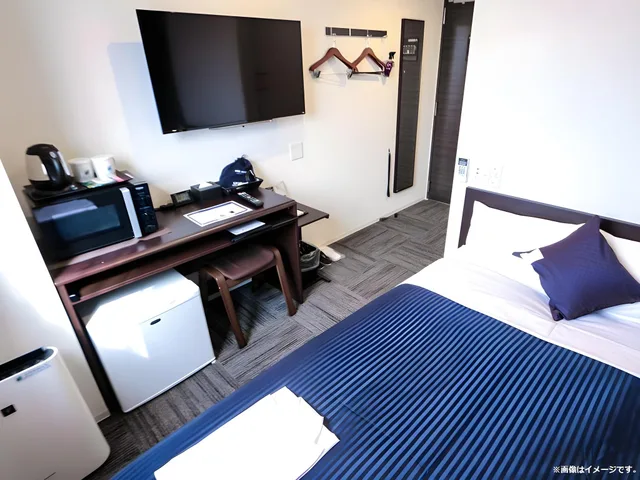 Semi Room, Single Bed, Semi Double Bed، Hotel Livemax Chibaminato Ekimae 1/1