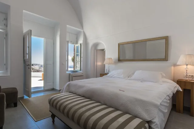 Master, Aqua, Suite, King and Queen Bed, Panoramic Caldera View, Sea View، Aqua Luxury Suites 2/10