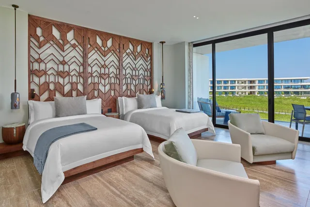 جناح رئاسي ركني بإطلالة على البحر بغرفتي نوم، The St. Regis Kanai Resort, Riviera Maya 1/3