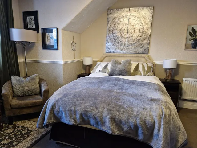 غرفة قياسية بسرير مزدوج، Warwick Lodge Bed and Breakfast - Guest house 3/5
