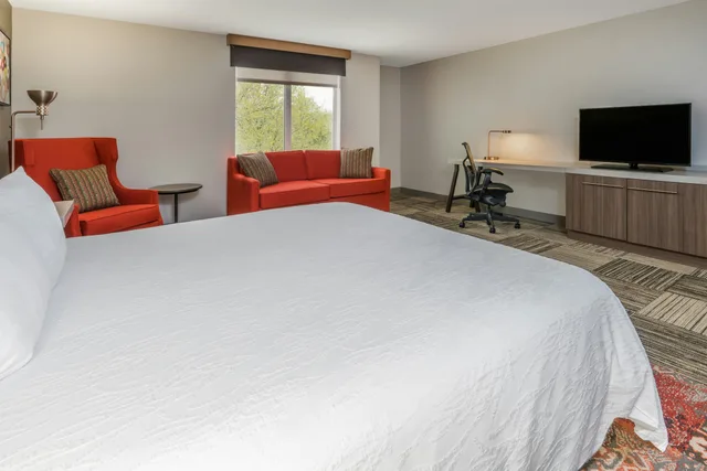 غرفة بسرير كينج لذوي الإعاقة، Hilton Garden Inn Syracuse 2/4