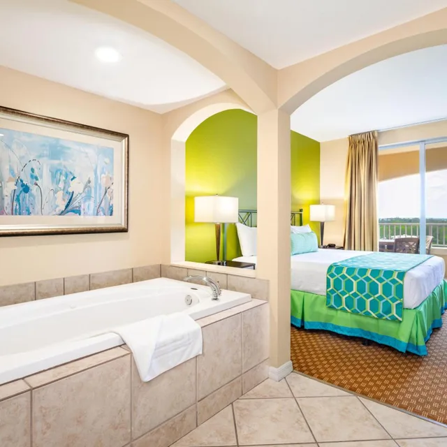 جناح بسرير كينج بإطلالة على المسبح، Vacation Village At Weston 3/8