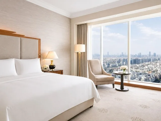 غرفة ديلوكس بسريرين منفصلين، Dusit Thani Abu Dhabi 2/10
