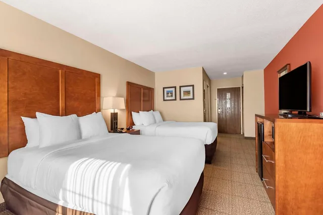 غرفة بسريرين مزدوجين، Comfort Inn Augusta Me 4/6