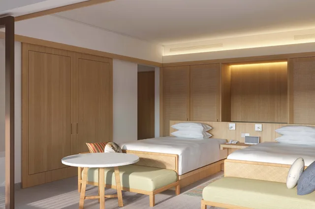 Room, Twin Beds, Lagoon View, Terrace، Sheraton Belitung Resort 5/7