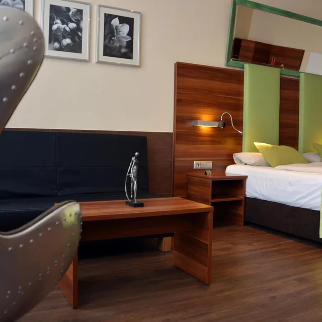 غرفة كومفورت بسرير مزدوج، Arthotel Munich 10/10