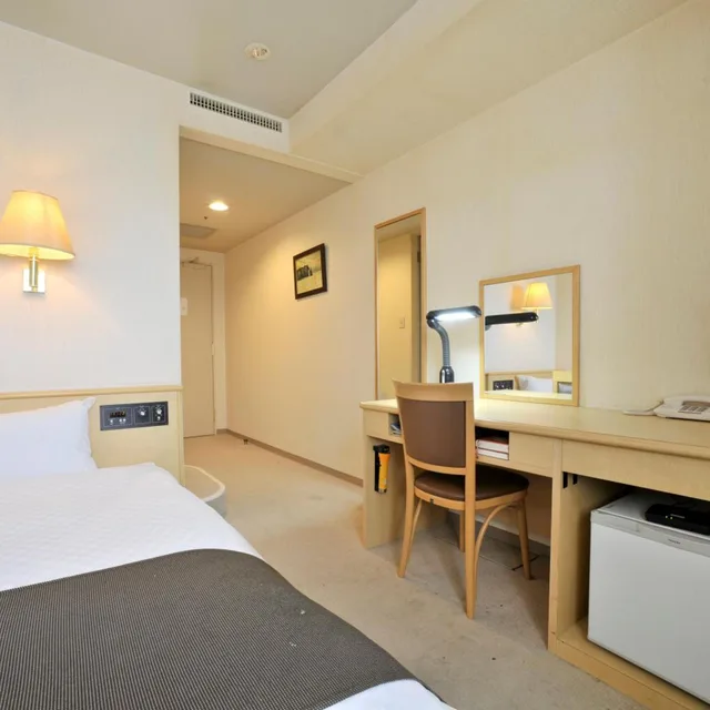 Room, Single, Smoking, Yamagata Kokusai Hotel 4/6