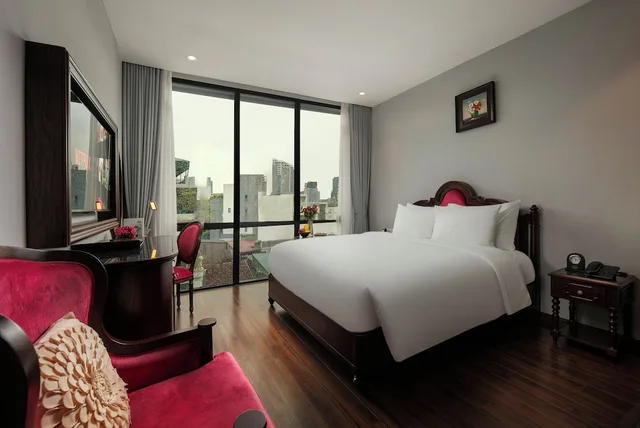 غرفة اقتصادية بسرير كوين، Serene Central hotel 2/5