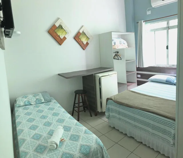 غرفة ثلاثية، Hotel Pousada Mar Azul 4/7