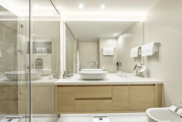 2 Bedrooms, Lagoon, Infinity, Suite, 2 King Beds، 7Pines Resort Ibiza 3/4