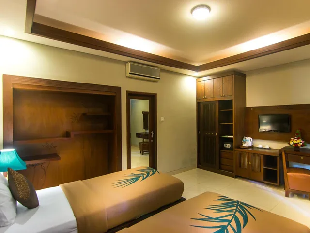 Super, Deluxe, Double or Twin Bed، De Munut Balinese Resort and Spa 9/10