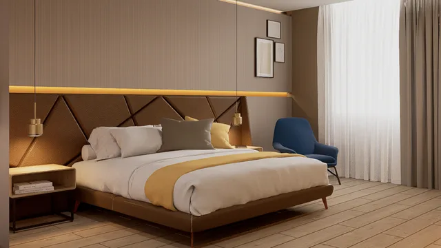 غرفة قياسية بسرير كينج، Real Inn Guadalajara Expo 4/10
