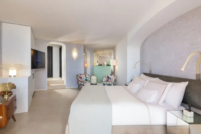 جناح جونيور بإطلالة على البحر بشرفة، Hotel Punta Tragara 2/10