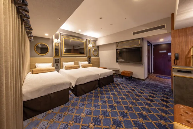 غرفة سوبيريور ثلاثية في طابق مرتفع، Hotel Keihan Universal Tower 2/3