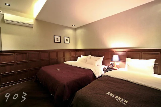 غرفة عائلية بسريرين منفصلين، 2 Heaven Hotel 2/10