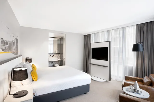 غرفة بسرير كينج، Peppers Southern Cross Melbourne 1/1