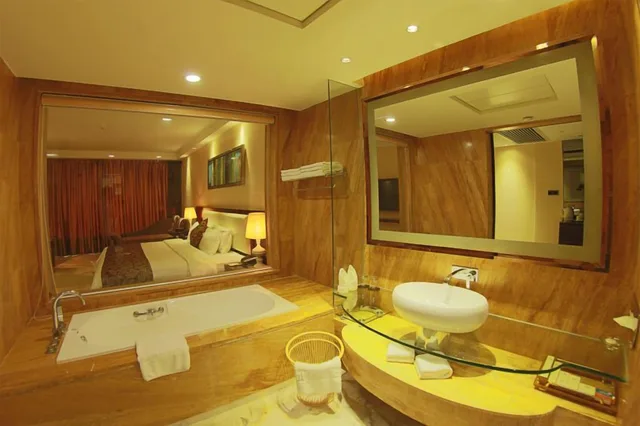 غرفة ديلوكس بسرير كوين، Meihao Mingyue Hotel International Finance City Keyun Road Metro Branch 8/8