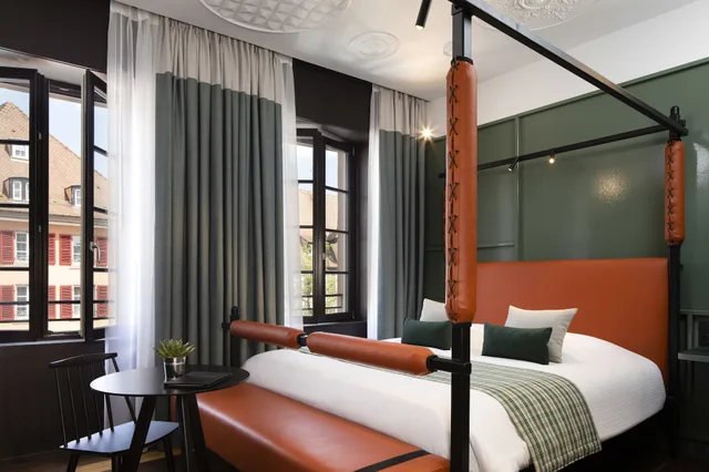 غرفة ديلوكس بسرير مزدوج، Hotel Le Colombier 2/10