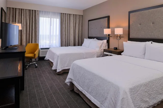 غرفة بسريرين كوين لذوي الإعاقة، Hampton Inn Pittsburgh/Wexford-Sewickley 3/4