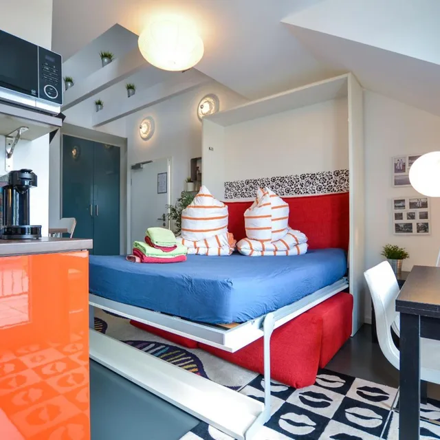 شقة بشرفة، Boardinghouse K314 5/10