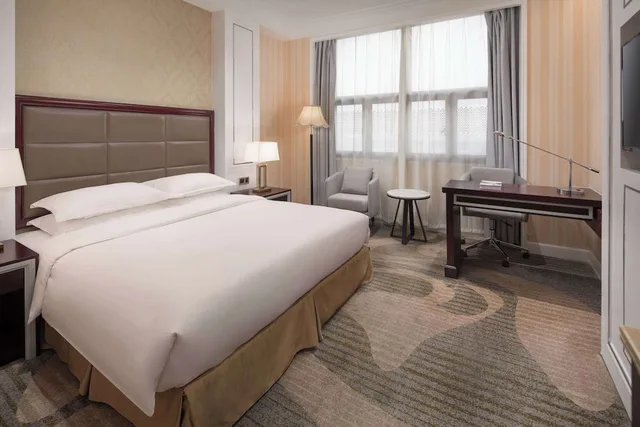 غرفة بسرير كينج لذوي الإعاقة، Ramada by Wyndham Shanghai Pudong 1/2